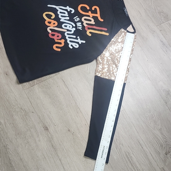 Womens Black Polyester Blend Top - Picture 4 of 6